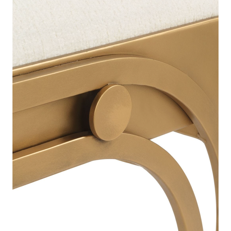Casa Bella Living Unique Iron Framed Bench