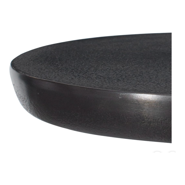 Casa Bella Living Rich Dark Brown Aluminum Accent Table