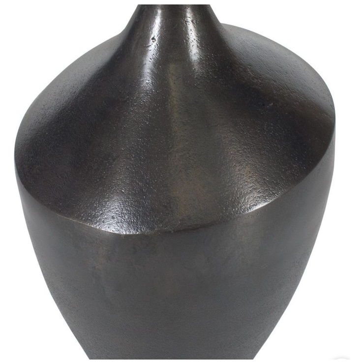 Casa Bella Living Rich Dark Brown Aluminum Accent Table