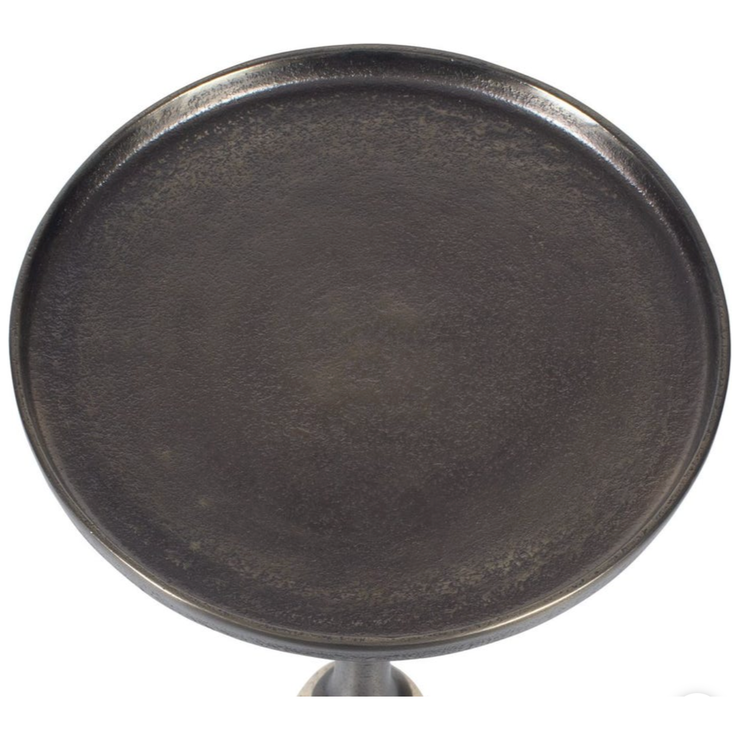 Casa Bella Living Rich Dark Bronze Iron Accent Table