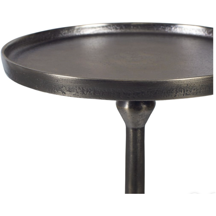 Casa Bella Living Rich Dark Bronze Iron Accent Table