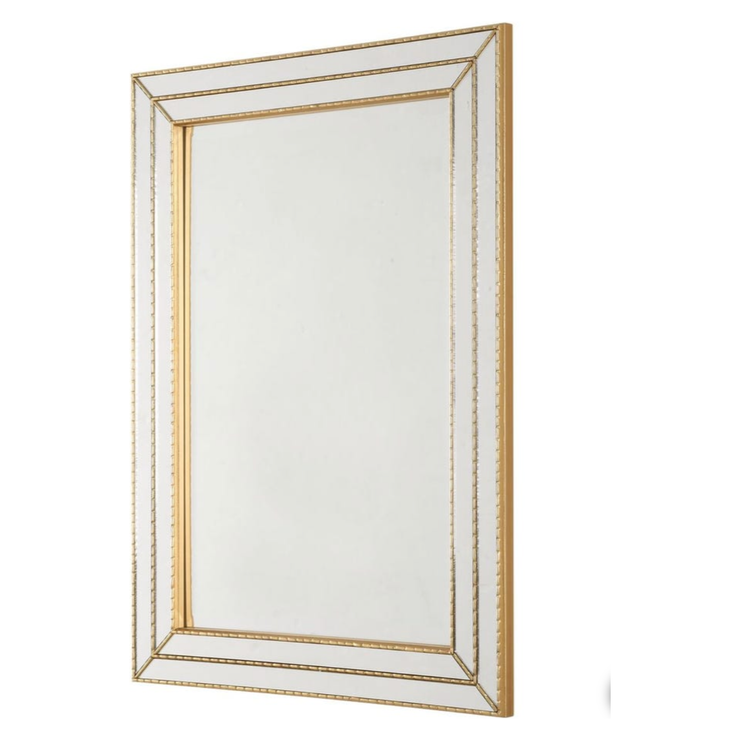 Casa Bella Living Metallic Gold Framed Mirror