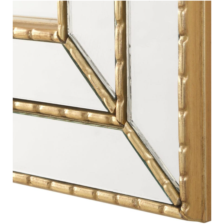 Casa Bella Living Metallic Gold Framed Mirror