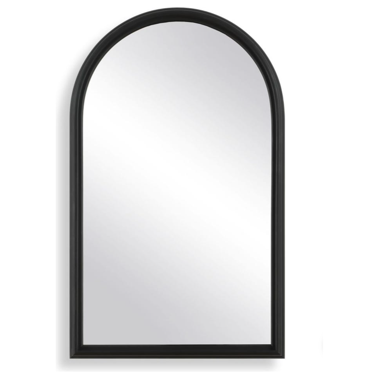 Casa Bella Living Modern Black Arch  Mirror