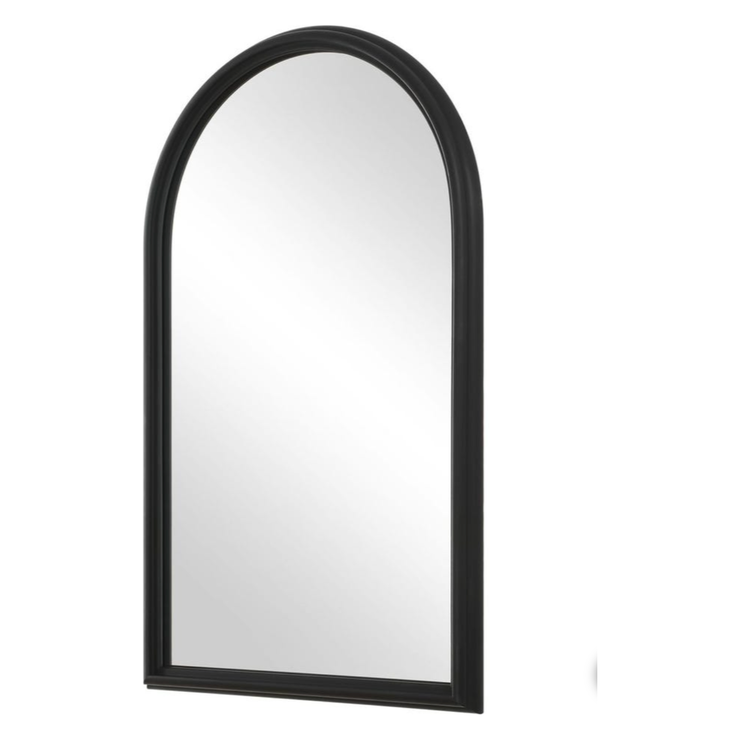 Casa Bella Living Modern Black Arch  Mirror