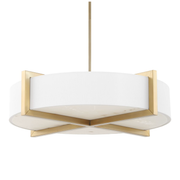 Uttermost Cresson Brushed Brass 4 Lt Pendant