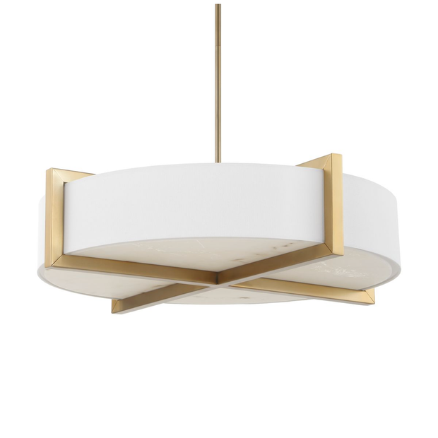 Uttermost Cresson Brushed Brass 4 Lt Pendant