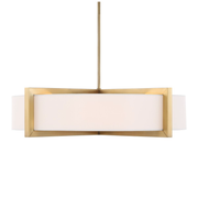Uttermost Cresson Brushed Brass 4 Lt Pendant