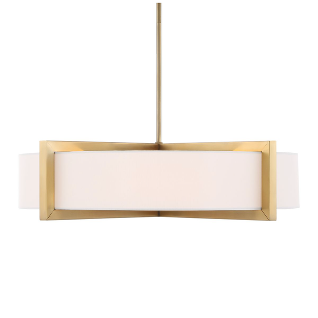 Uttermost Cresson Brushed Brass 4 Lt Pendant