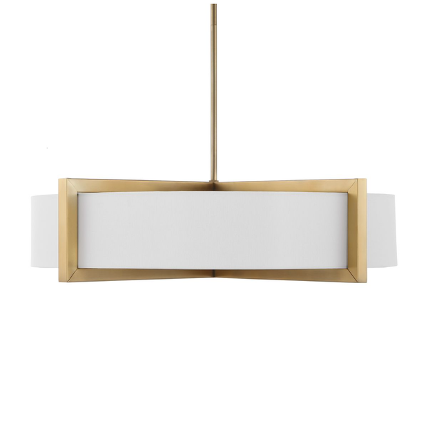 Uttermost Cresson Brushed Brass 4 Lt Pendant