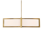 Uttermost Cresson Brushed Brass 4 Lt Pendant