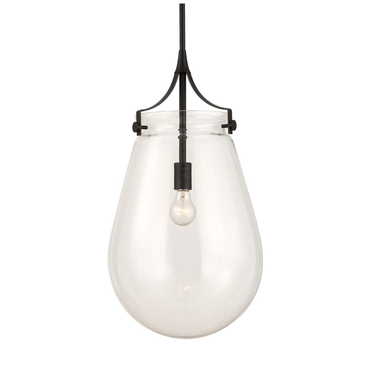 Uttermost Dewdrop Floating Clear Glass Pendant ~ 1 Lt