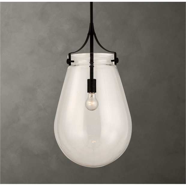Uttermost Dewdrop Floating Clear Glass Pendant ~ 1 Lt