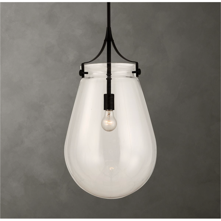 Uttermost Dewdrop Floating Clear Glass Pendant ~ 1 Lt