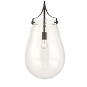 Uttermost Dewdrop Floating Clear Glass Pendant ~ 1 Lt