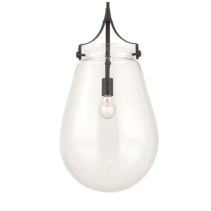 Uttermost Dewdrop Floating Clear Glass Pendant ~ 1 Lt
