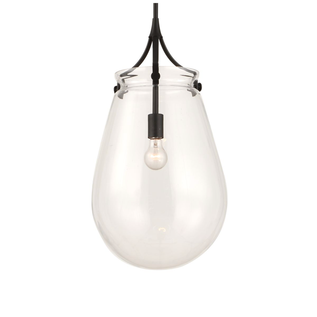 Uttermost Dewdrop Floating Clear Glass Pendant ~ 1 Lt