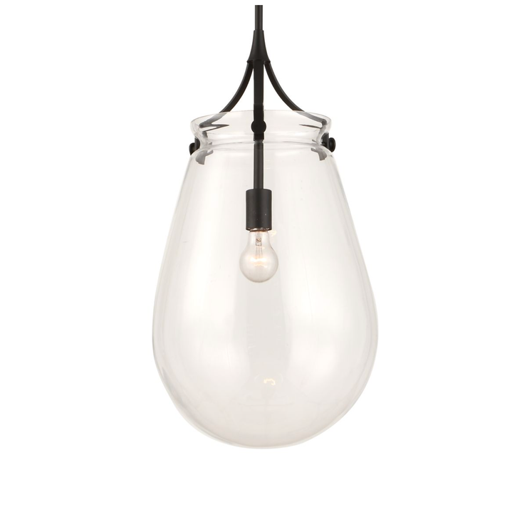 Uttermost Dewdrop Floating Clear Glass Pendant ~ 1 Lt