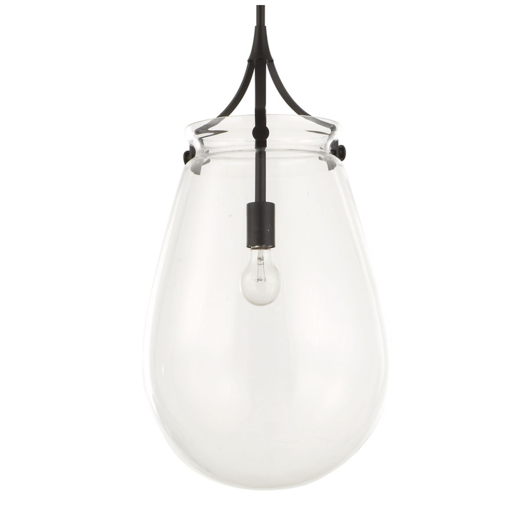Uttermost Dewdrop Floating Clear Glass Pendant ~ 1 Lt