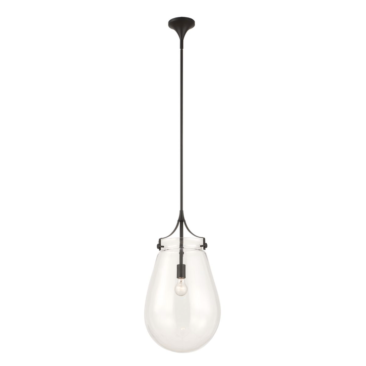 Uttermost Dewdrop Floating Clear Glass Pendant ~ 1 Lt