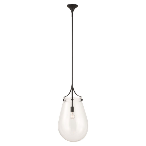 Uttermost Dewdrop Floating Clear Glass Pendant ~ 1 Lt