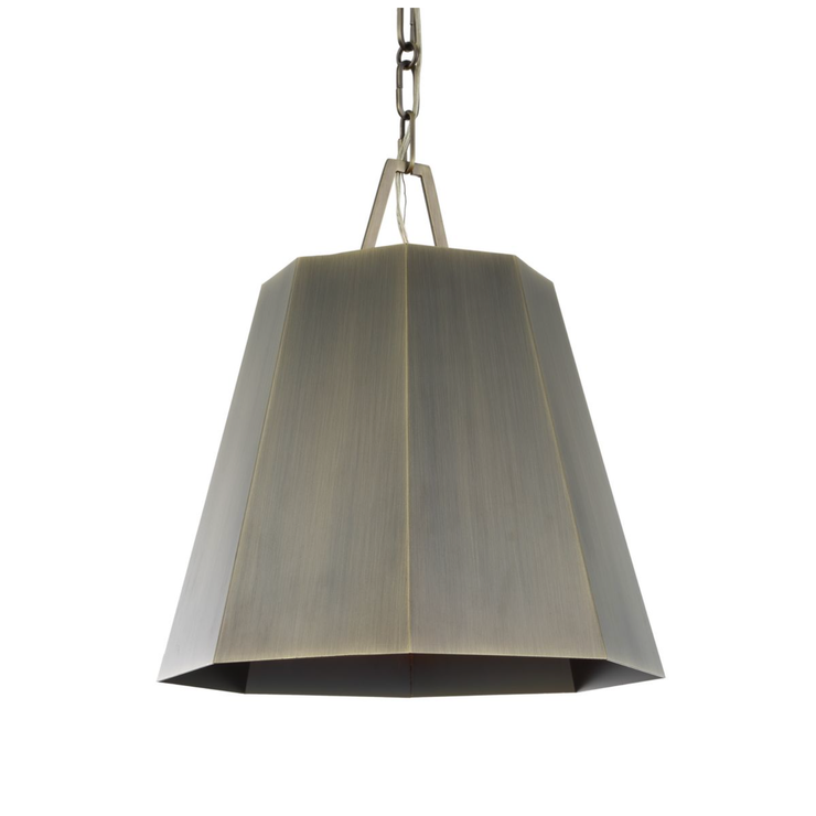 Uttermost Granada Rich Weathered Brass Pendant ~ 1 Lt
