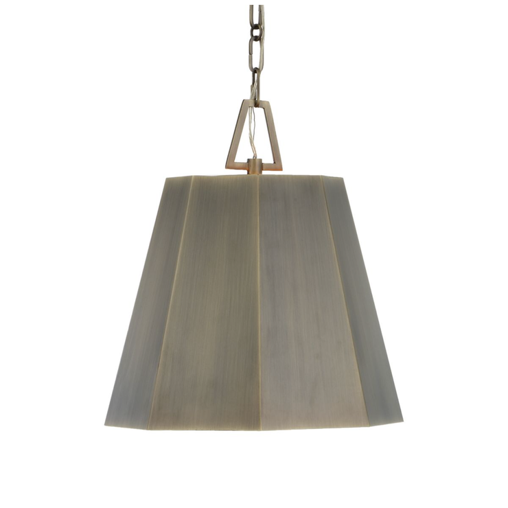 Uttermost Granada Rich Weathered Brass Pendant ~ 1 Lt