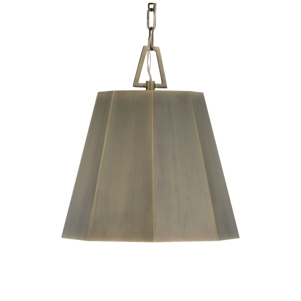 Uttermost Granada Rich Weathered Brass Pendant ~ 1 Lt