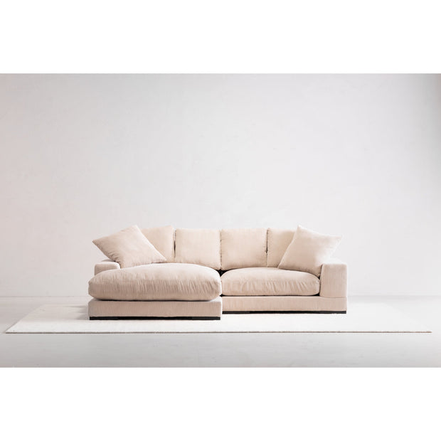 Moe's Home Collection Plunge Cappuccino Sectional