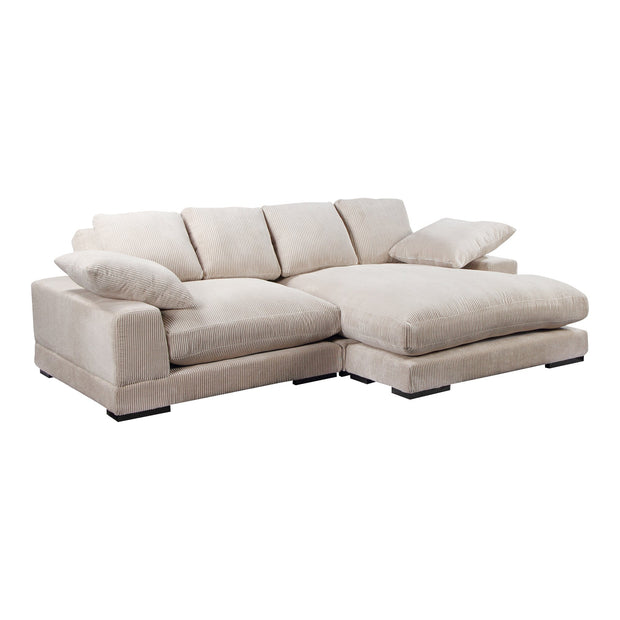 Moe's Home Collection Plunge Cappuccino Sectional
