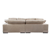 Moe's Home Collection Plunge Cappuccino Sectional