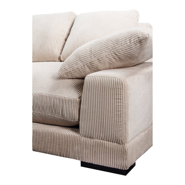 Moe's Home Collection Plunge Cappuccino Sectional