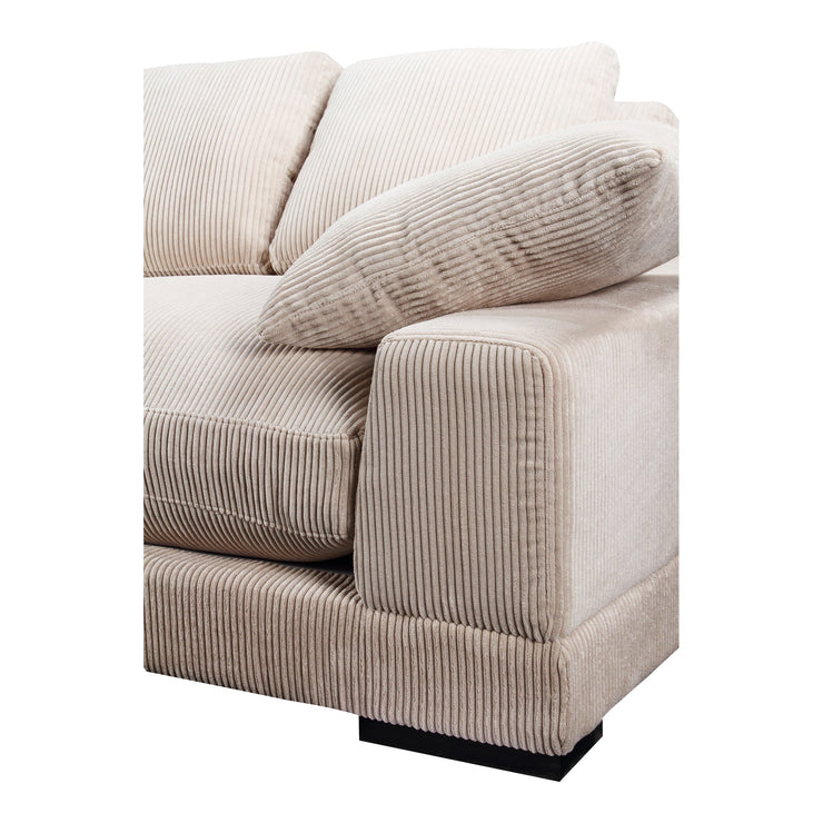 Moe's Home Collection Plunge Cappuccino Sectional