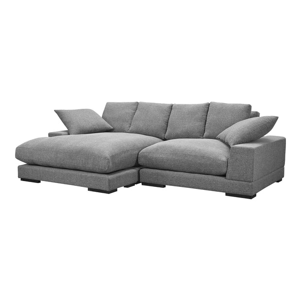 Moe's Home Collection Plunge Anthracite Sectional