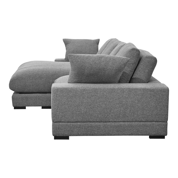 Moe's Home Collection Plunge Anthracite Sectional