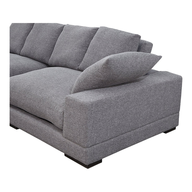 Moe's Home Collection Plunge Anthracite Sectional
