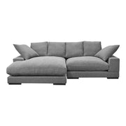 Moe's Home Collection Plunge Anthracite Sectional