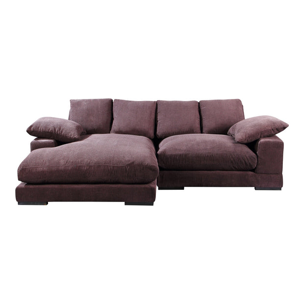 Moe's Home Collection Plunge Dark Brown Sectional