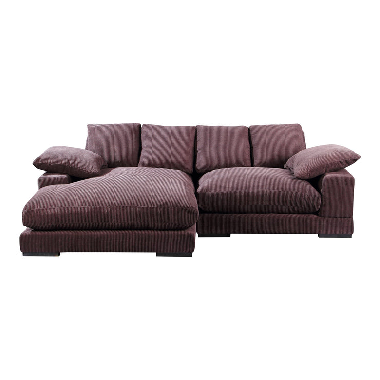 Moe's Home Collection Plunge Dark Brown Sectional