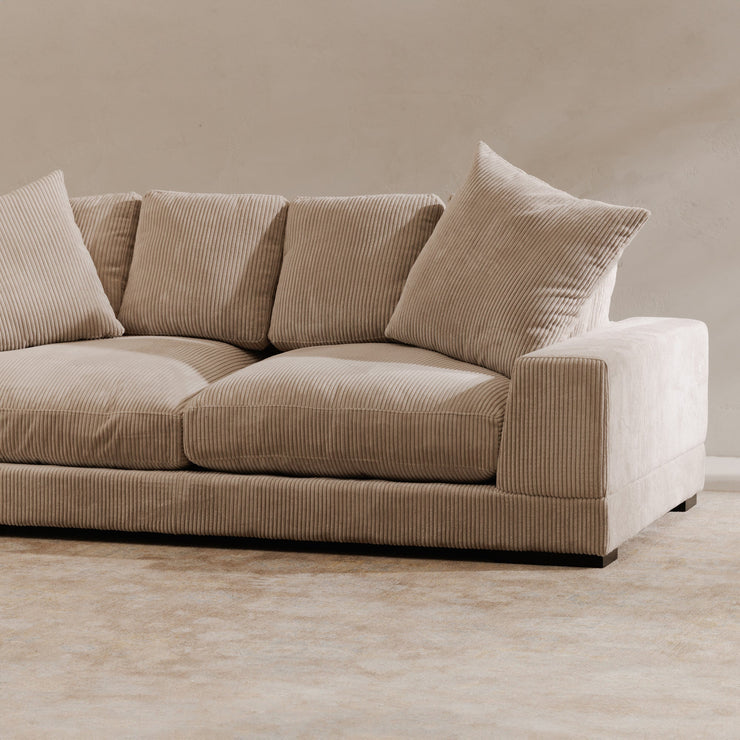 Moe's Home Collection Plunge Cappuccino Sofa