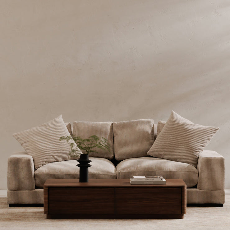 Moe's Home Collection Plunge Cappuccino Sofa