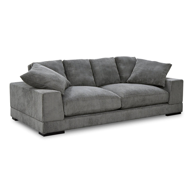 Moe's Home Collection Plunge Charcoal Sofa