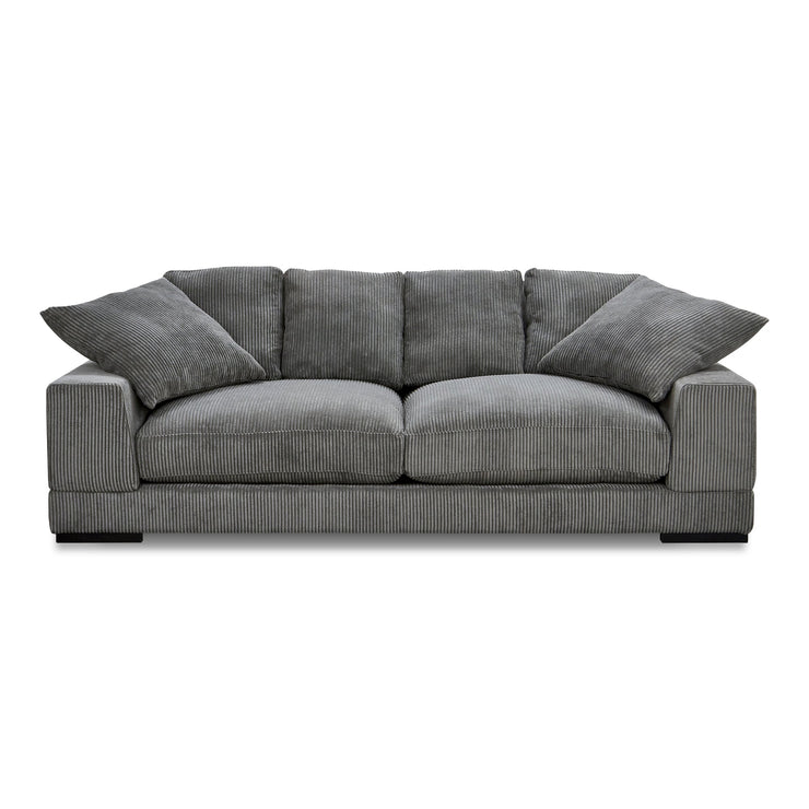 Moe's Home Collection Plunge Charcoal Sofa