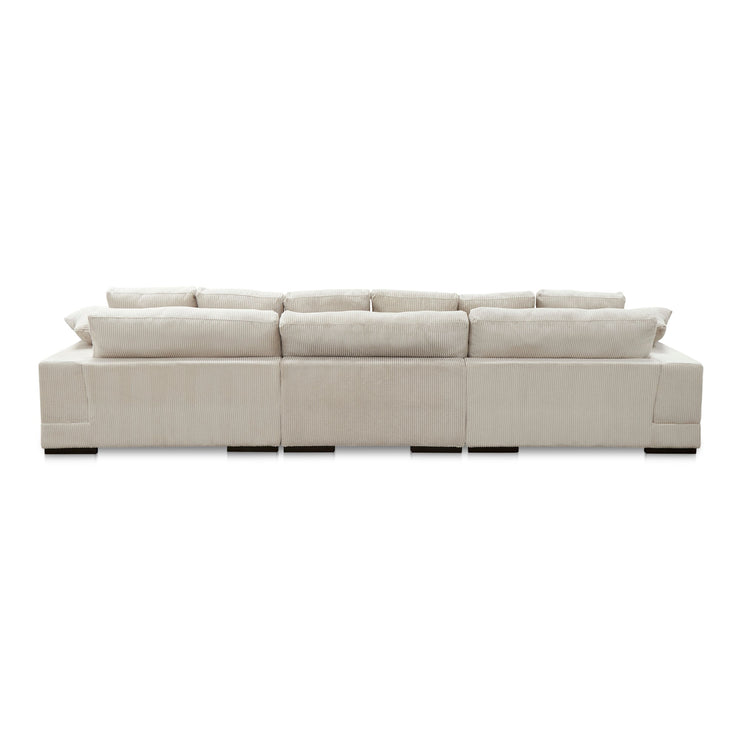 Moe's Home Collection Plunge Cappuccino Large Sectional