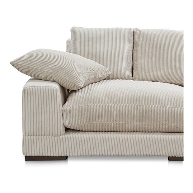 Moe's Home Collection Plunge Cappuccino Large Sectional