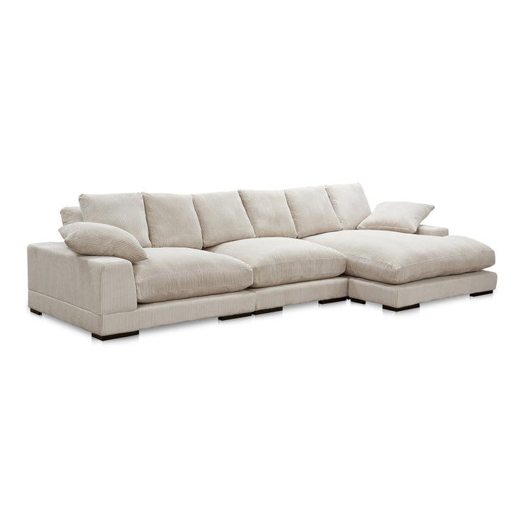 Moe's Home Collection Plunge Cappuccino Large Sectional