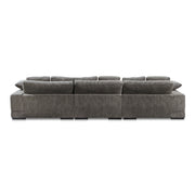 Moe's Home Collection Plunge Charcoal Large Sectional