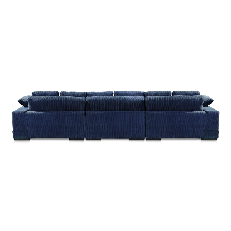 Moe's Home Collection Plunge Navy Large Sectional