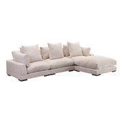 Moe's Home Collection Tumble Lounge Light Brown Modular Sectional