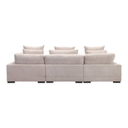 Moe's Home Collection Tumble Lounge Light Brown Modular Sectional